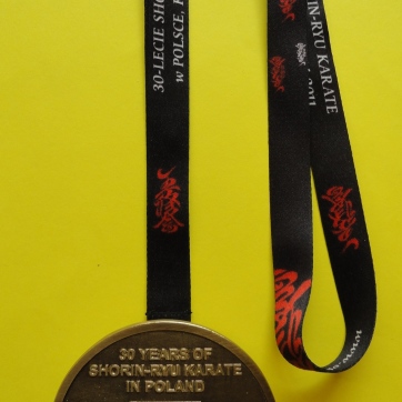 17b - Nagroda za logo, Medal na 30-lecie Karate
